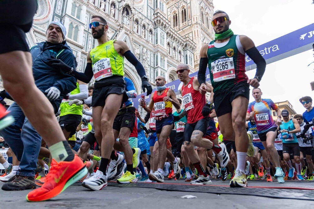 Estra Firenze Marathon: con 13 mila in gara sold out la 42/a edizione