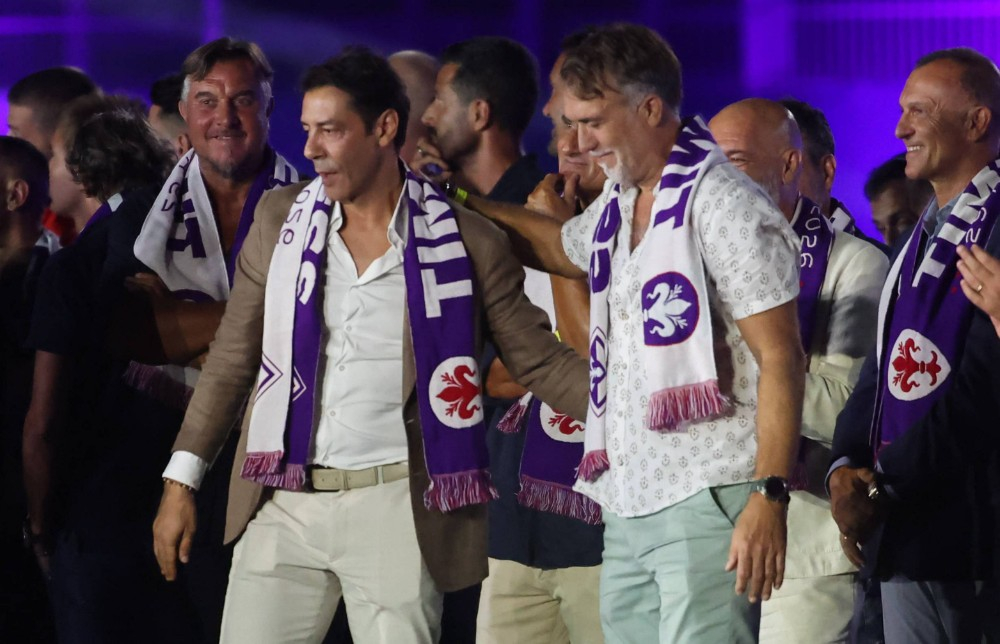 Batistuta riabbraccia Firenze: «Qui ho giocato il mio calcio migliore»