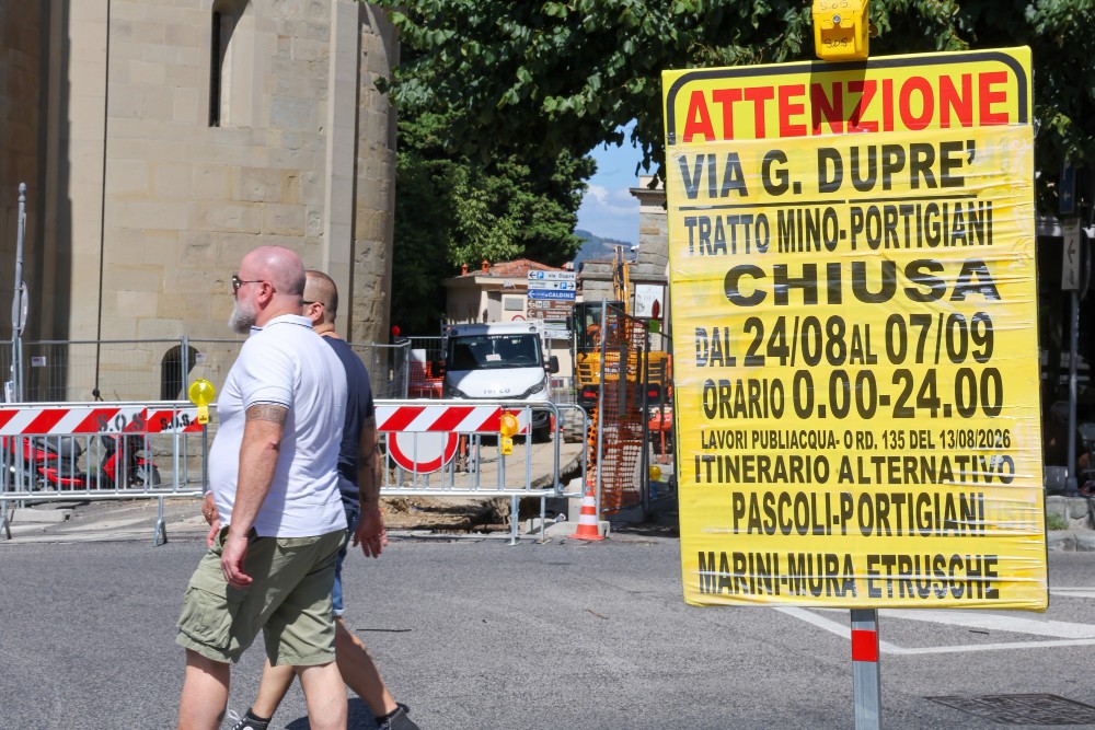 Piazza Alberti, la nuova viabilità regge alla prova del rientro