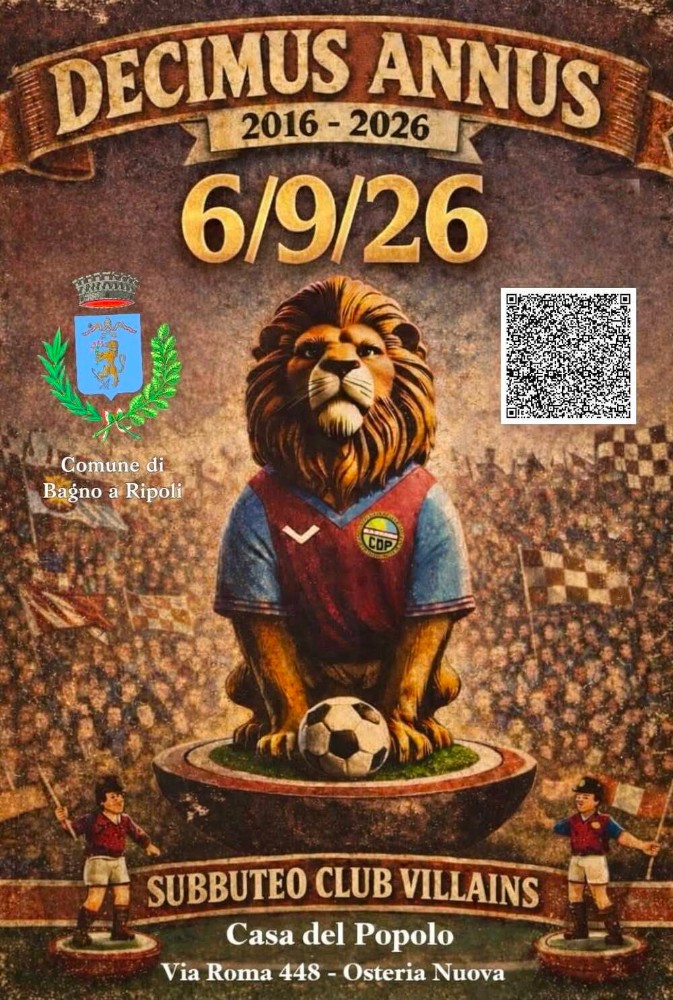Subbuteo che passione, dieci anni di Villains Bagno a Ripoli: in festa il club ripolese dedicato al calcio da tavolo