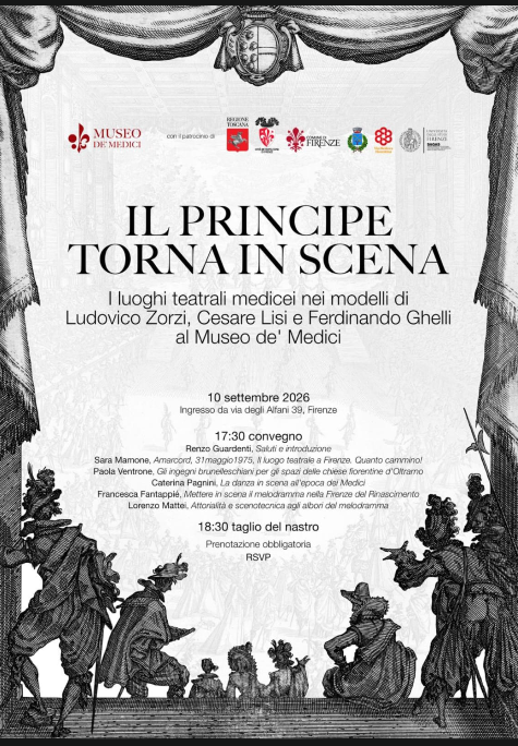 Il teatro mediceo protagonista al Museo de’ Medici con l'evento 