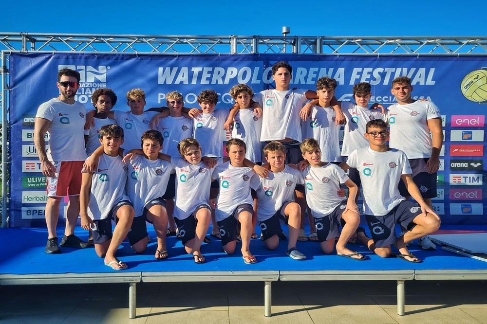 WATERPOLO ARENA FESTIVAL, BUONA PROVA DELLA FLORENTIA: I RAGAZZI CHIUDONO AL 12° POSTO