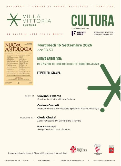 Nuova Antologia a Villa Vittoria