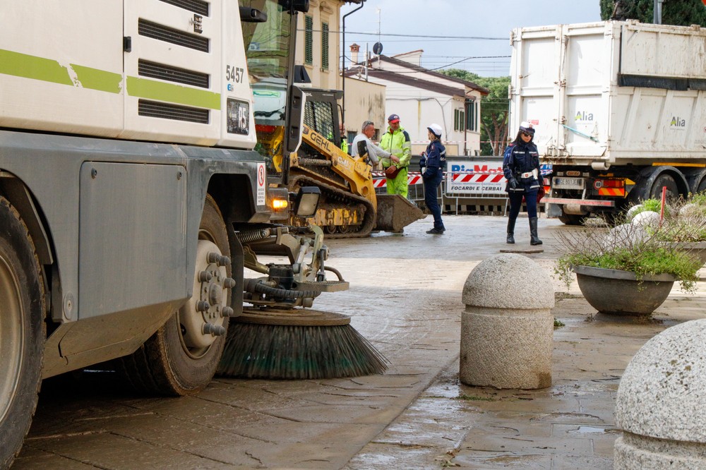 A Firenze circa 100 interventi straordinari per la pulizie delle strade