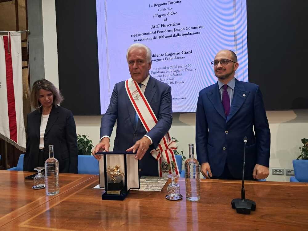 AGGIORNATA - Centenario Fiorentina, Giani: 