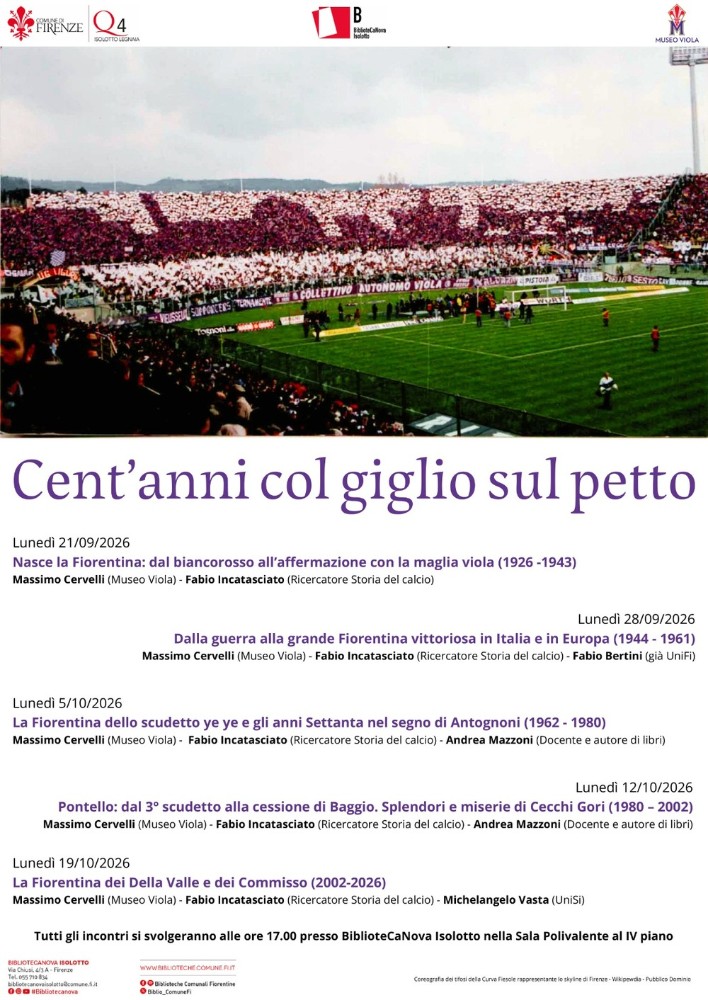 Cent'anni col giglio sul petto 