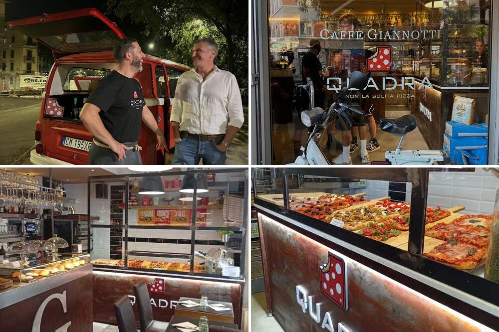 “Quadra”, in viale Giannotti la pizza in teglia che guarda al passato