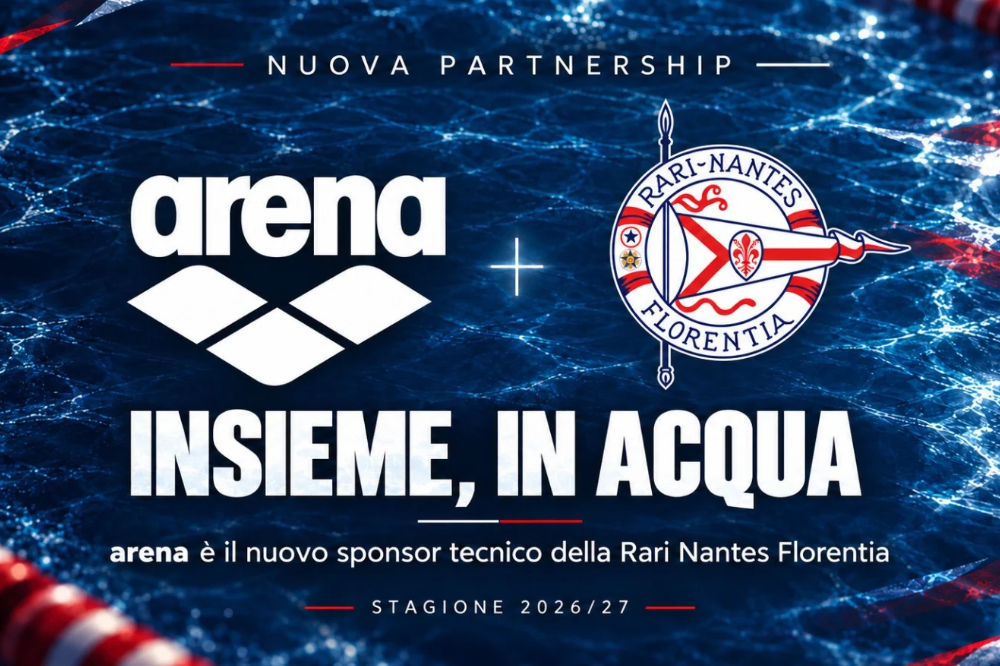 Arena nuovo partner tecnico della Rari Nantes Florentia