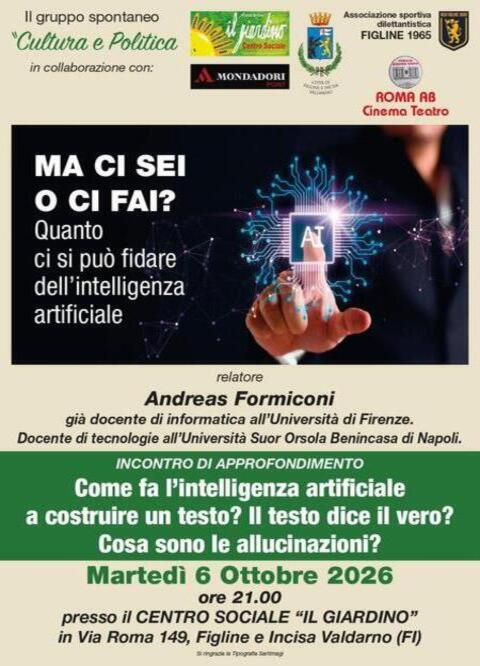 Figline: Come fa l’intelligenza artificiale a costruire un testo?