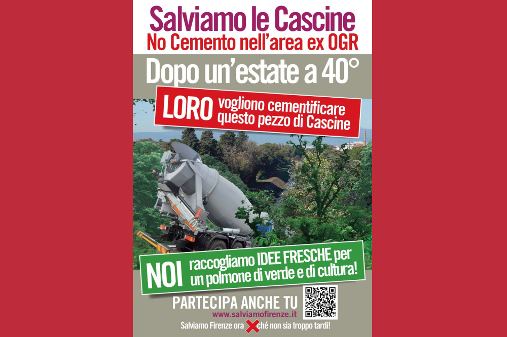 Salviamo le Cascine - No Cemento nell'area ex OGR