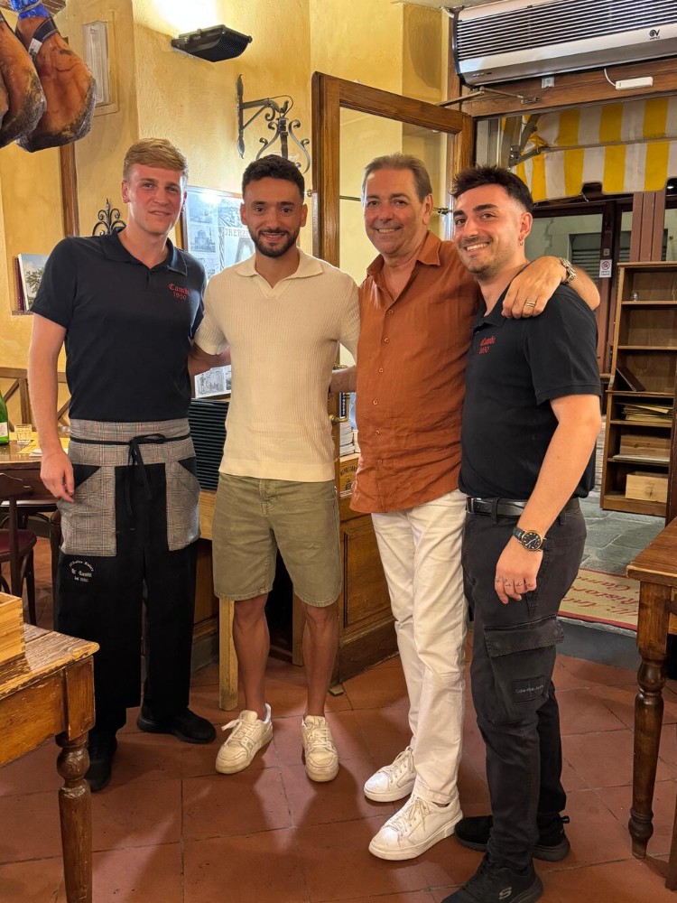 João Mário all’Antico Ristoro di Stefano Cambi: un incontro fuori dal campo