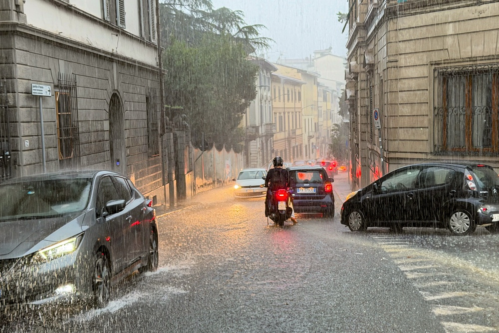 Maltempo, allerta gialla in Toscana per forti temporali