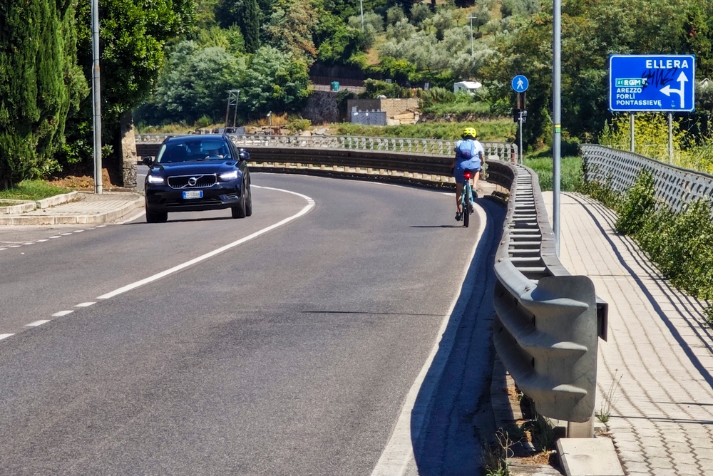 Toscana, altri 300mila euro per ciclovia dall'Arno a San Giovanni Valdarno
