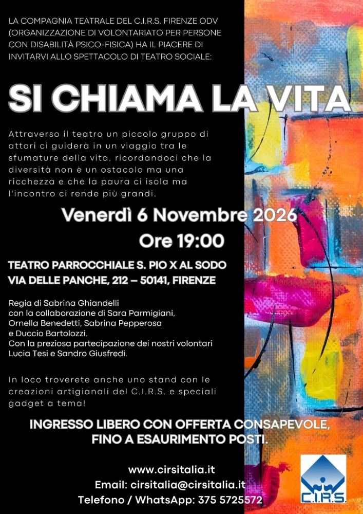 Si chiama la vita