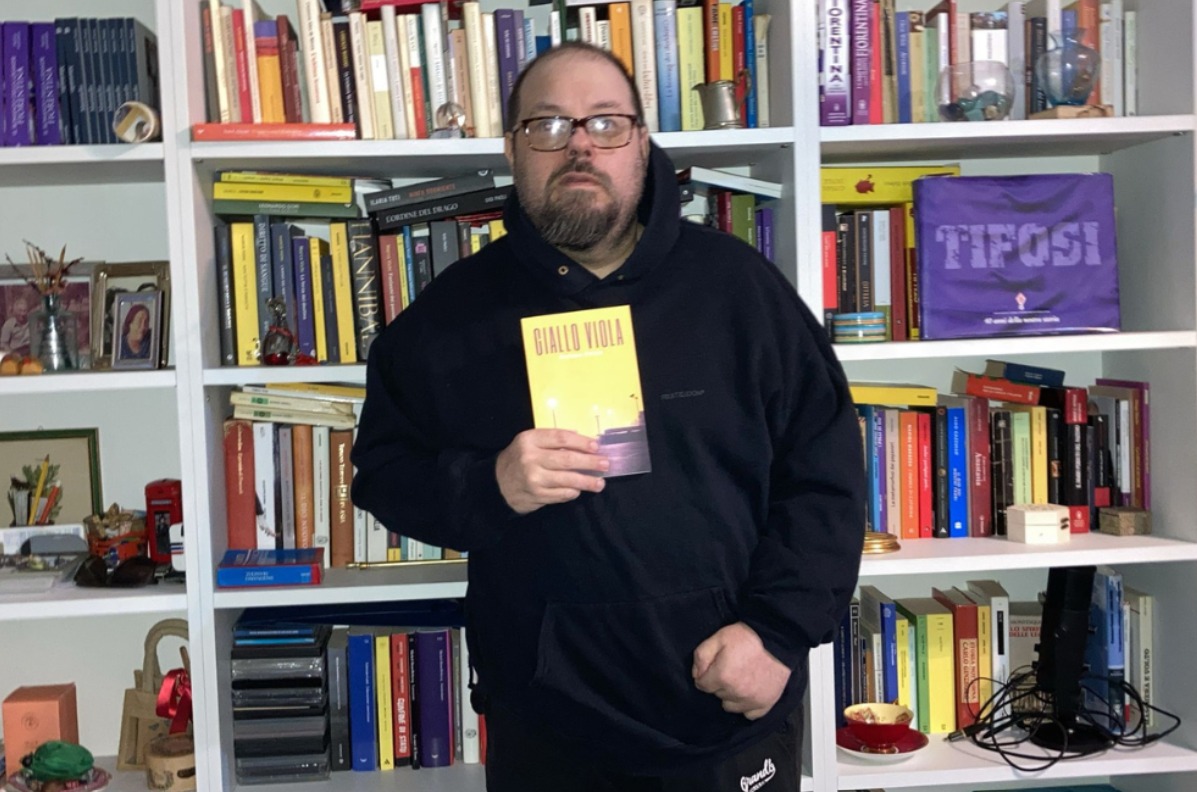 Stefano Prizio si dà al noir con 'Giallo Viola': «Scrivere un genere nuovo è come una storia d'amore»